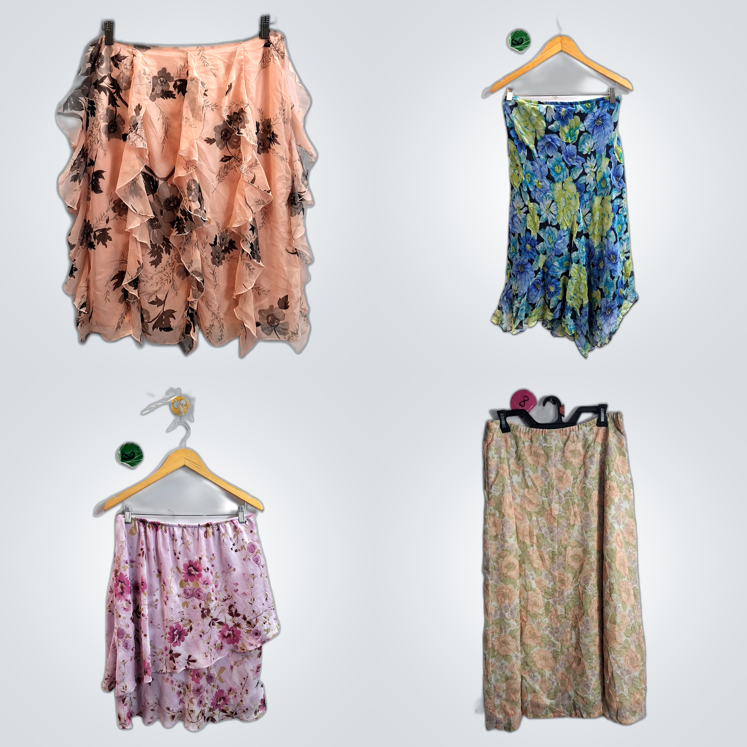 Y2k fairycore poly skirts