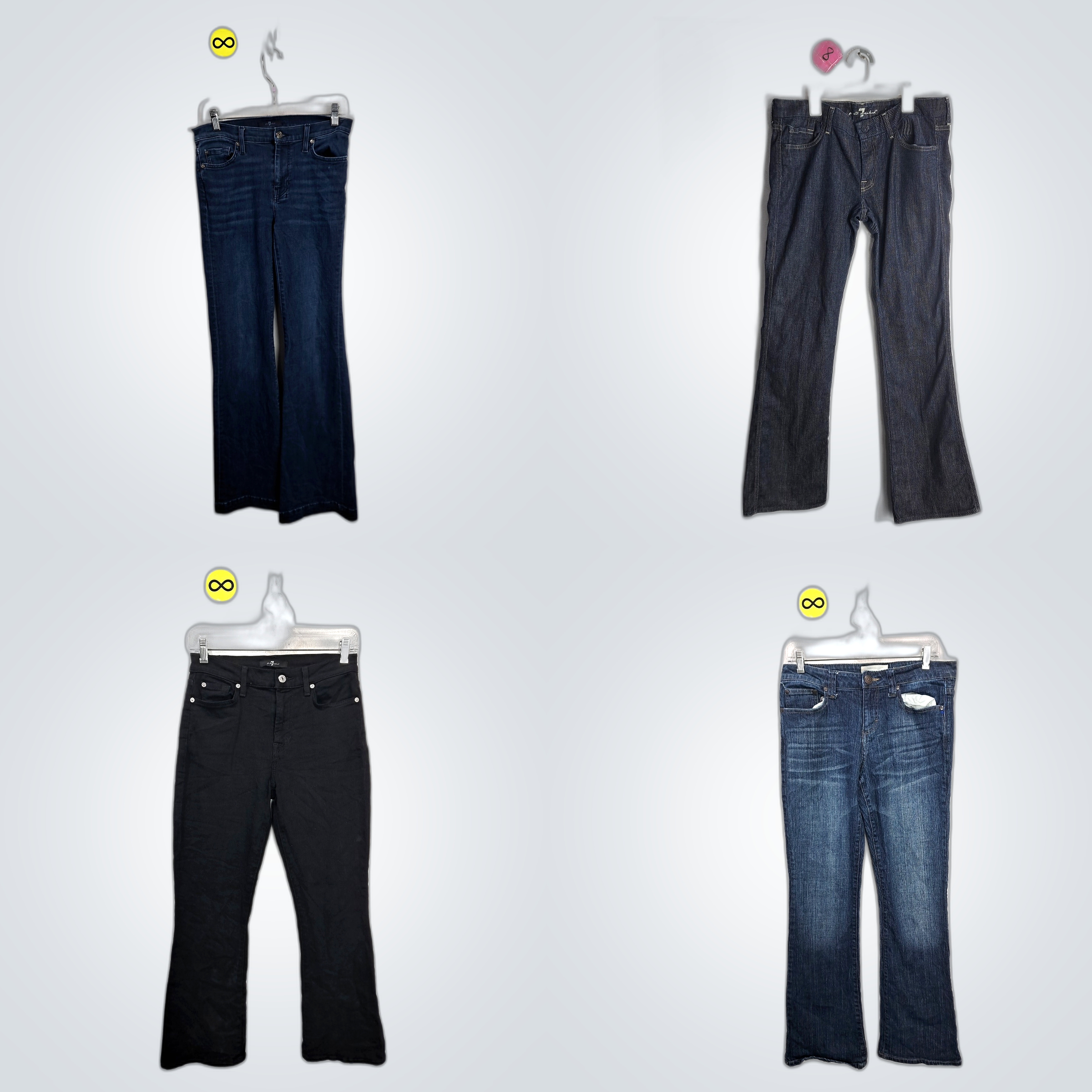 7 for All Mankind Y2K Jeans Bundle
