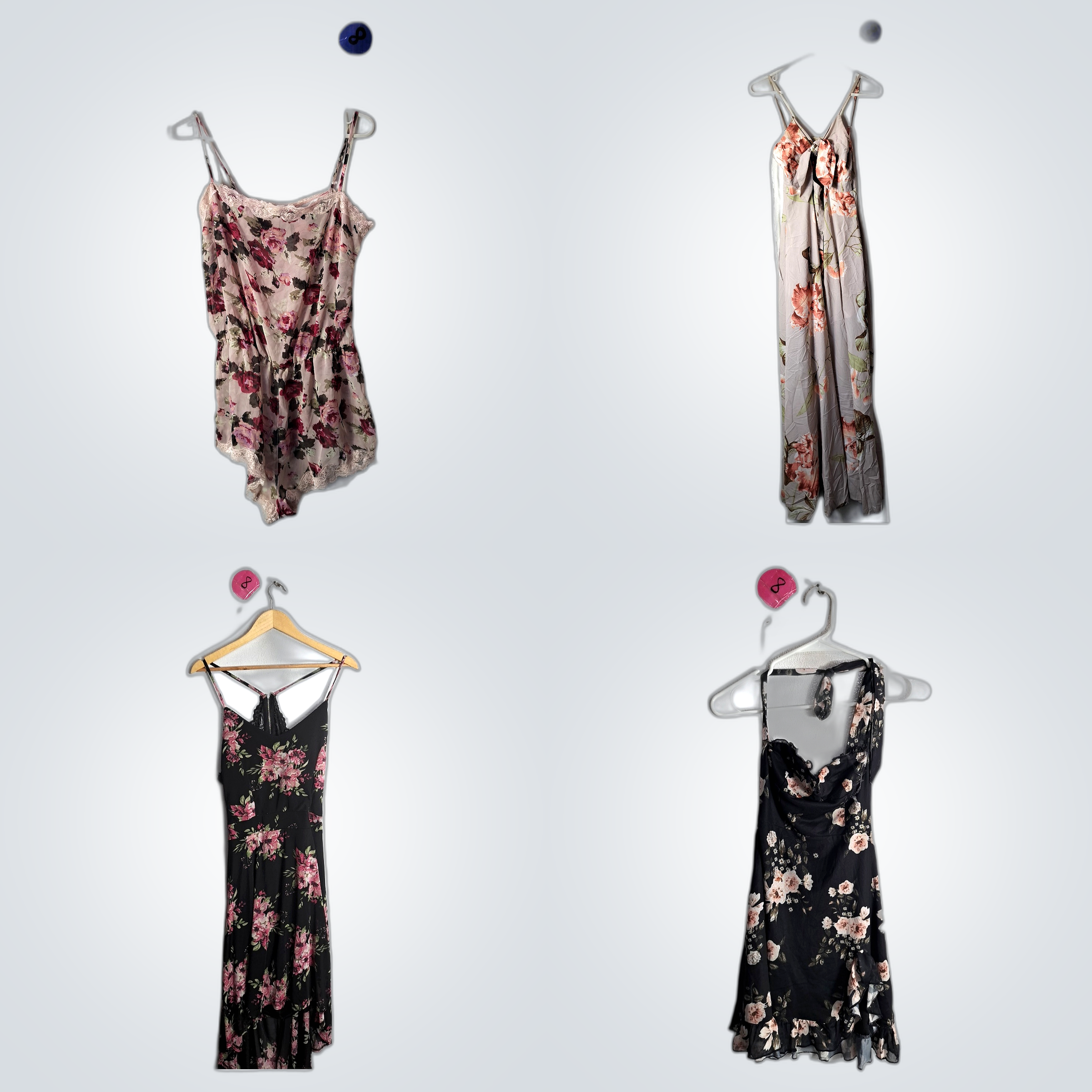 Y2K Fashion Floral Dresses