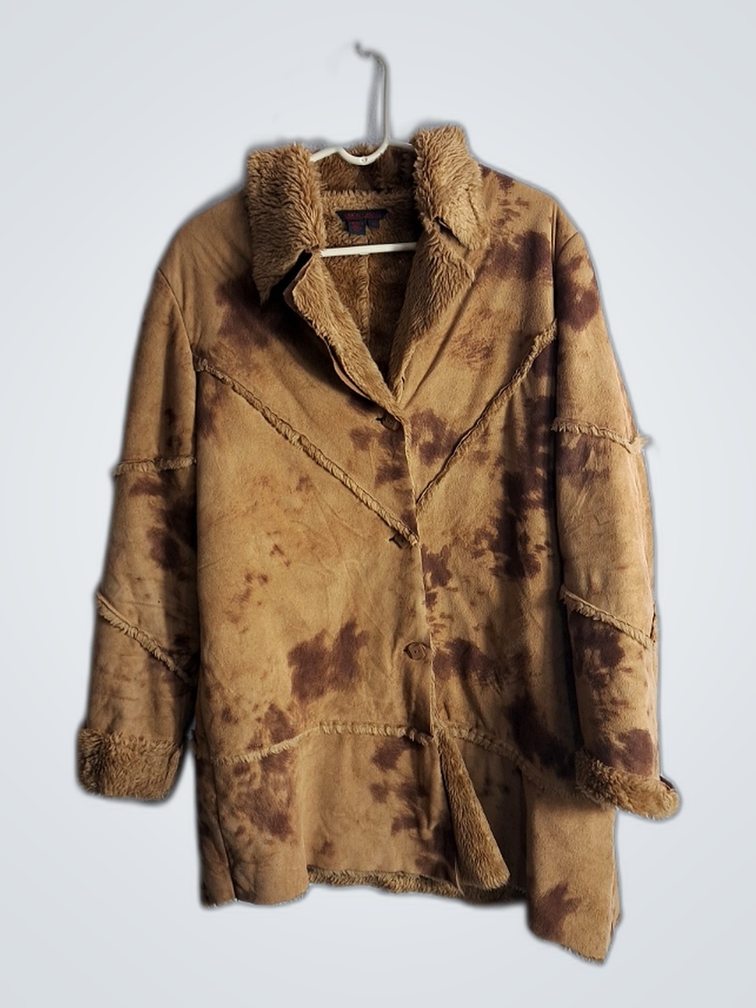 Brown Tie-Dye Jacket