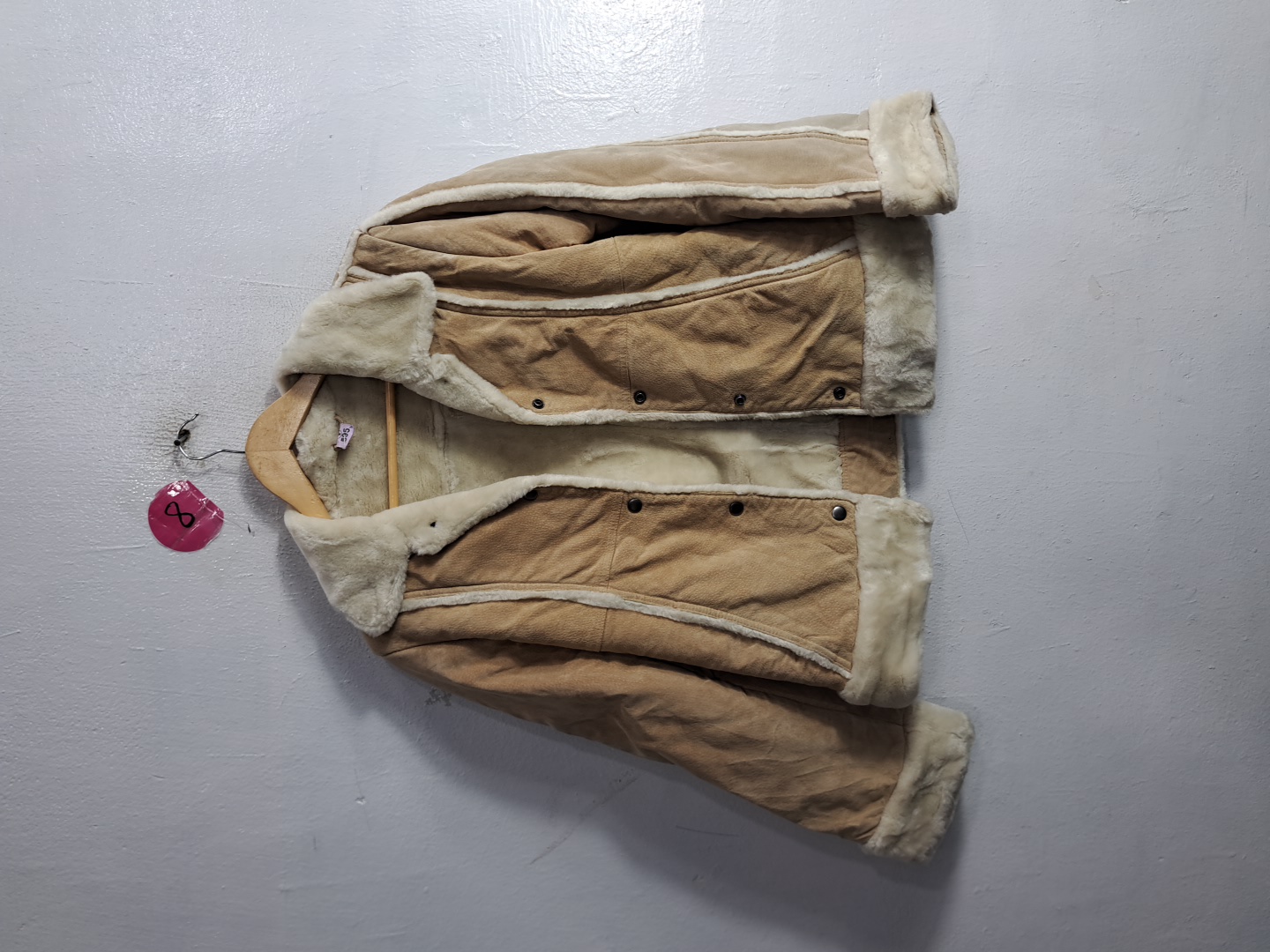 Tan Fur-Lined Jacket