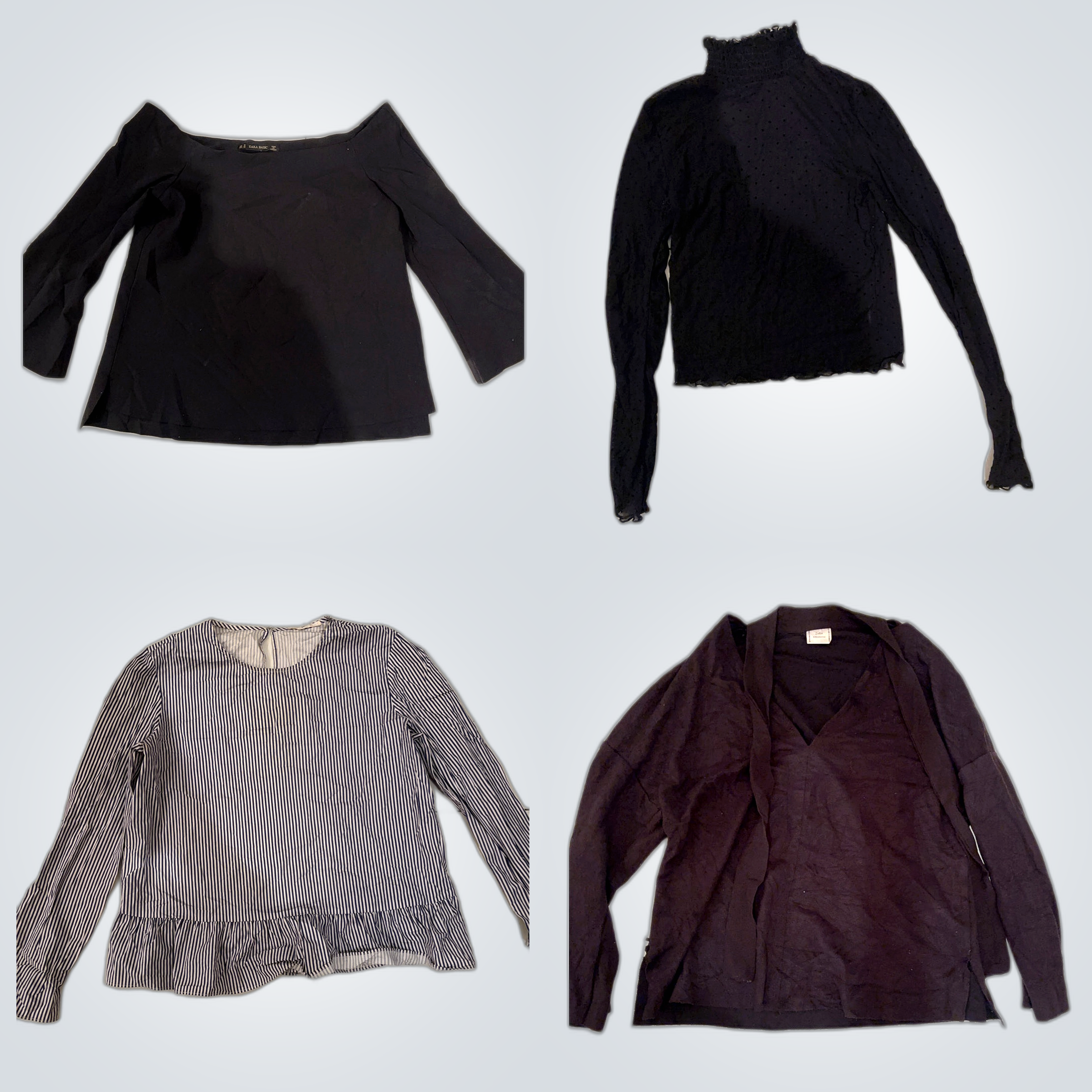 Bluse a maniche lunghe Y2K