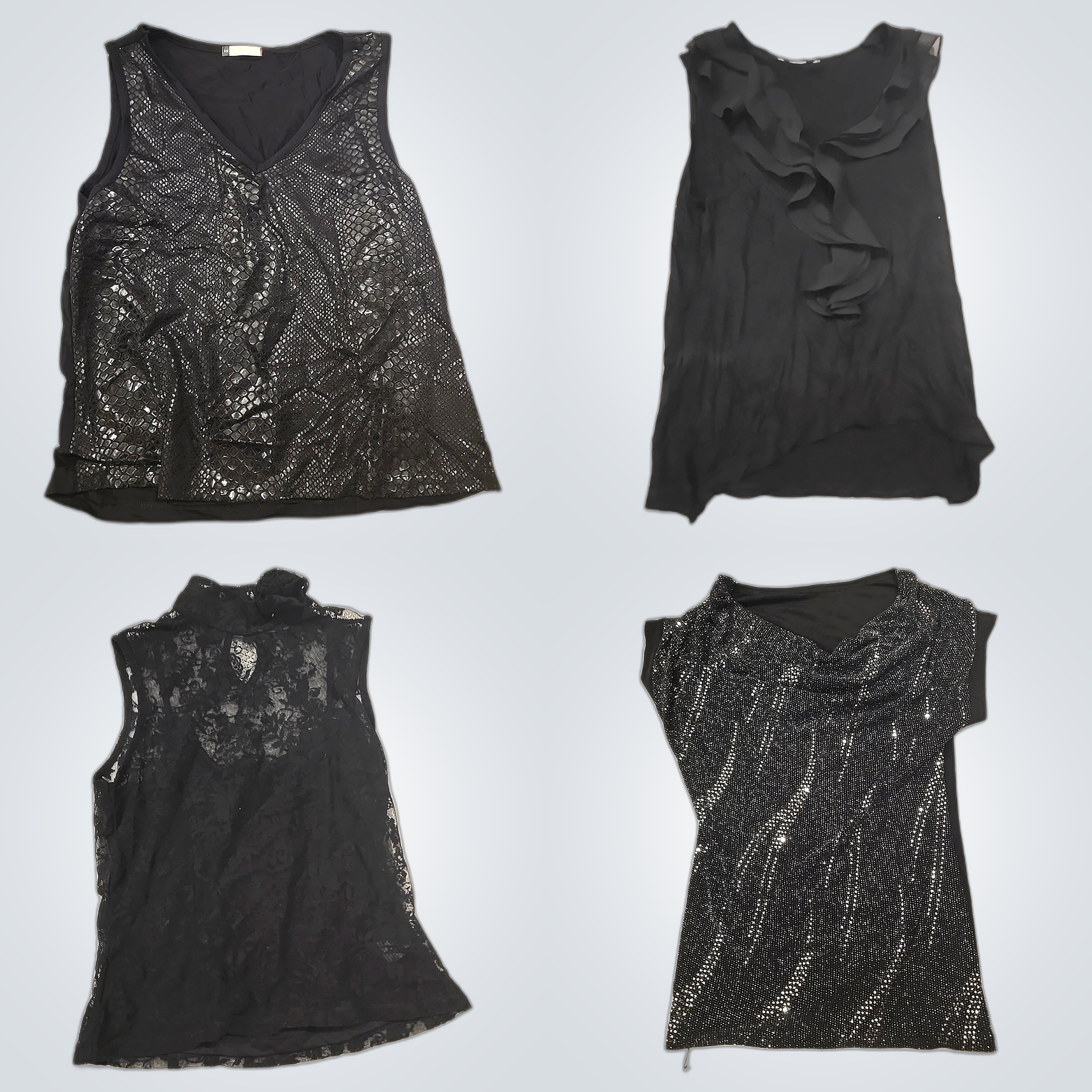 Y2K Lace Blouses Bundle