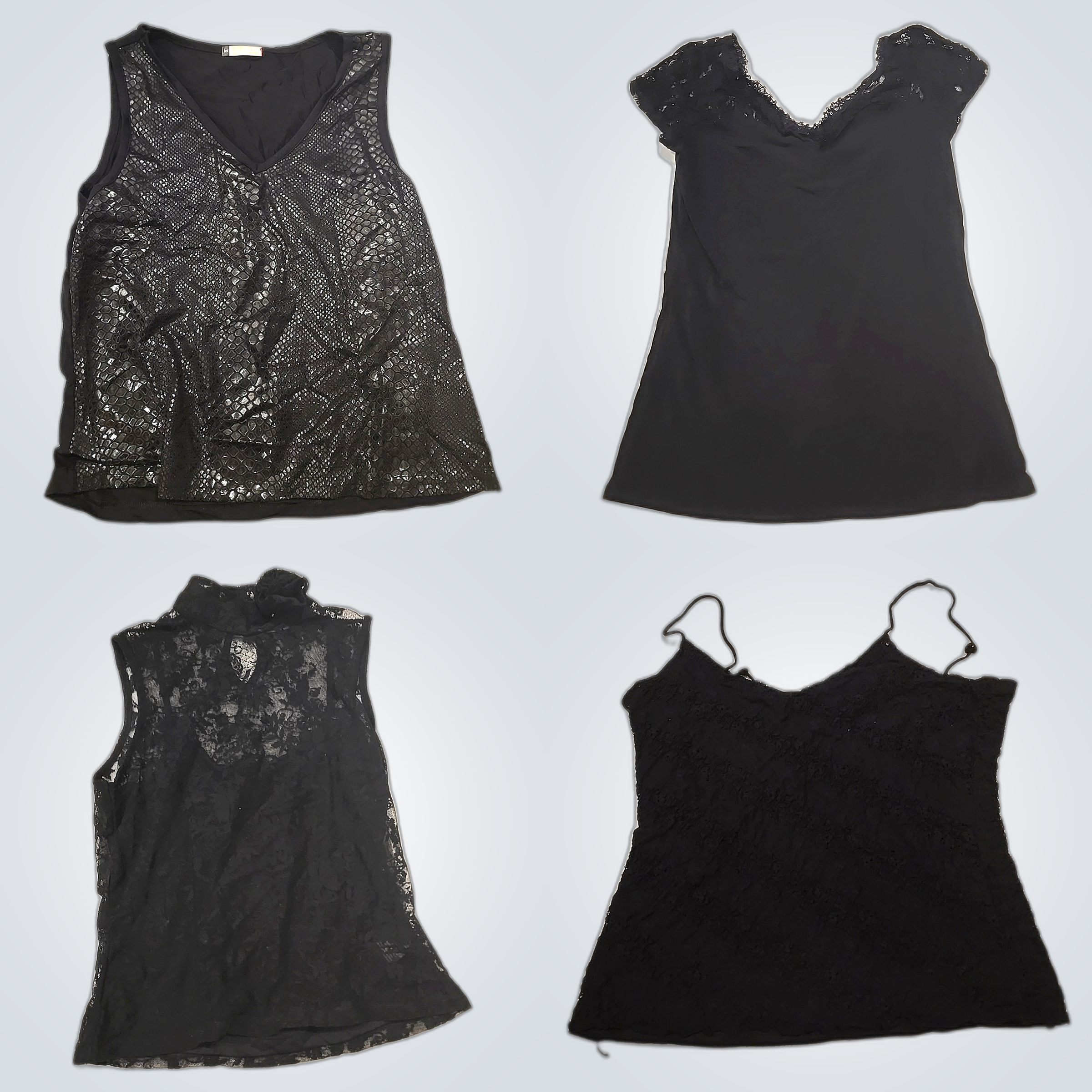 Y2K Lace Blouses Bundle
