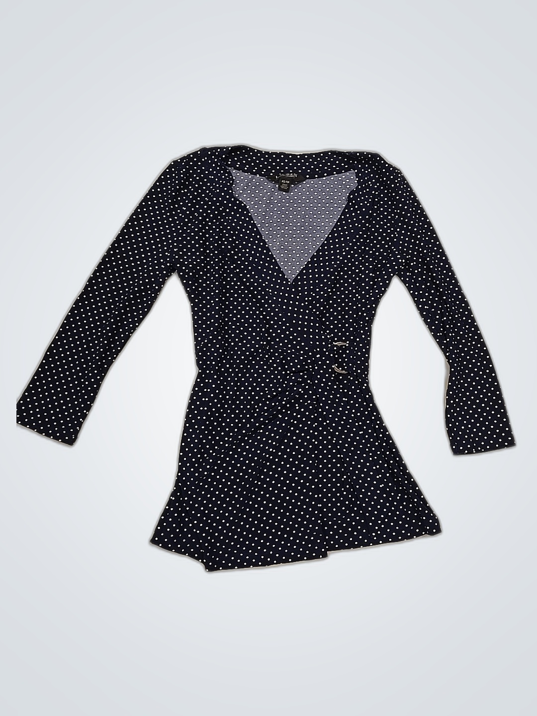 Blusa envolvente estampada Ralph Lauren