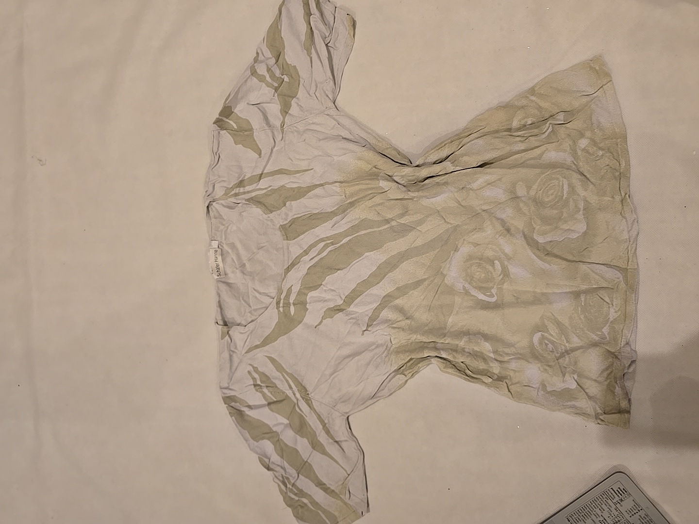 シャイファー・ハンネ プリントブラウス