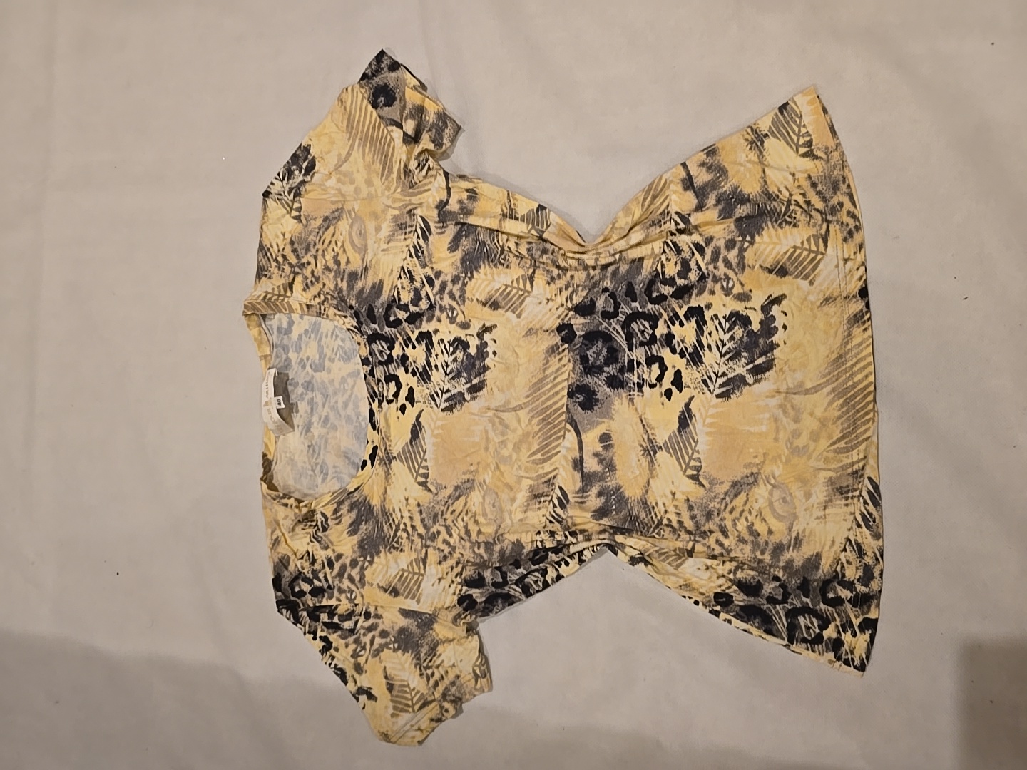 Jun Jour Le Allure Paris プリントブラウス