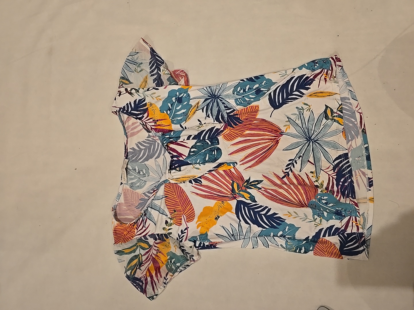 Tropical Print Blouse