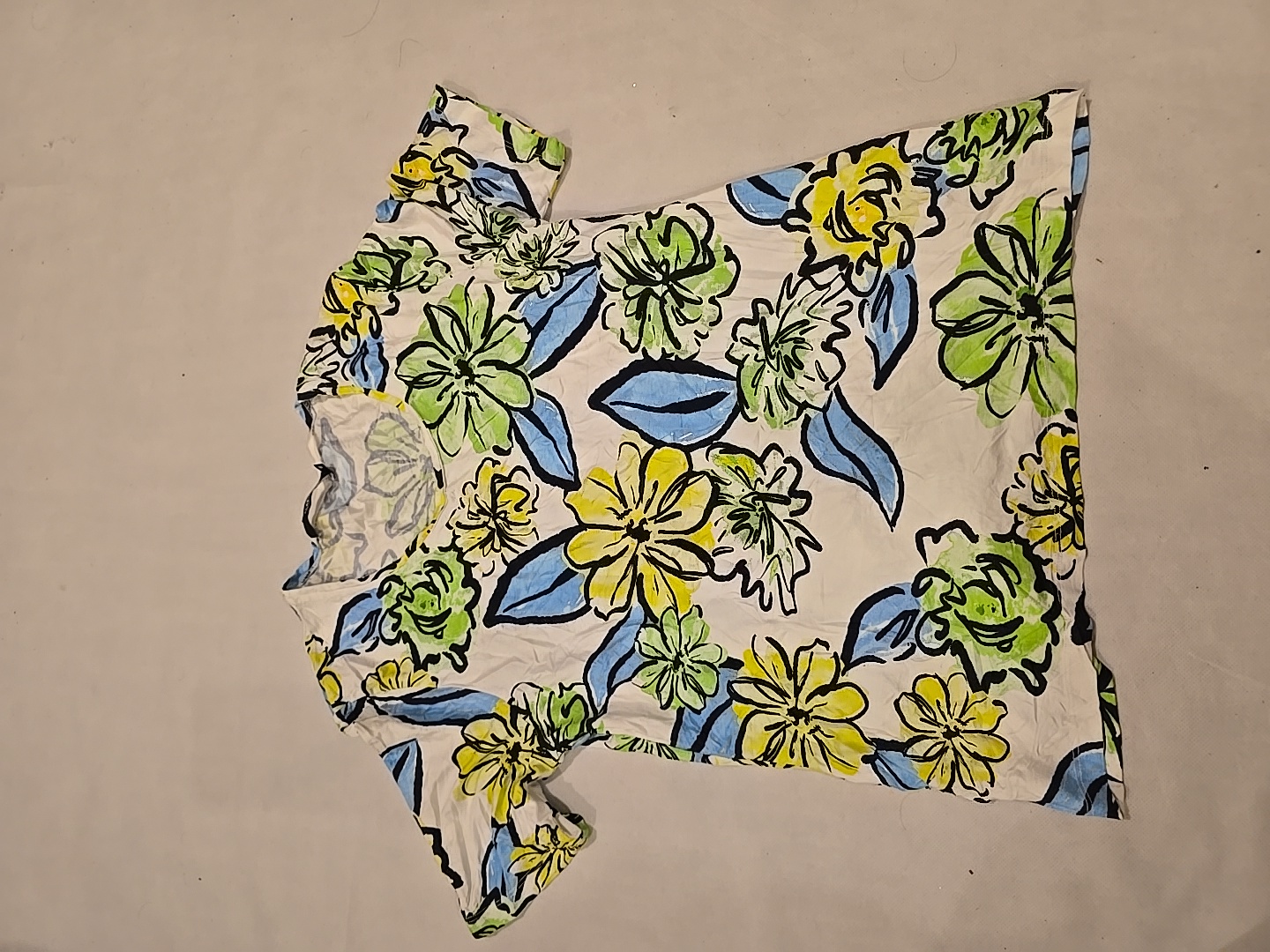 Floral Short-Sleeve Shirt