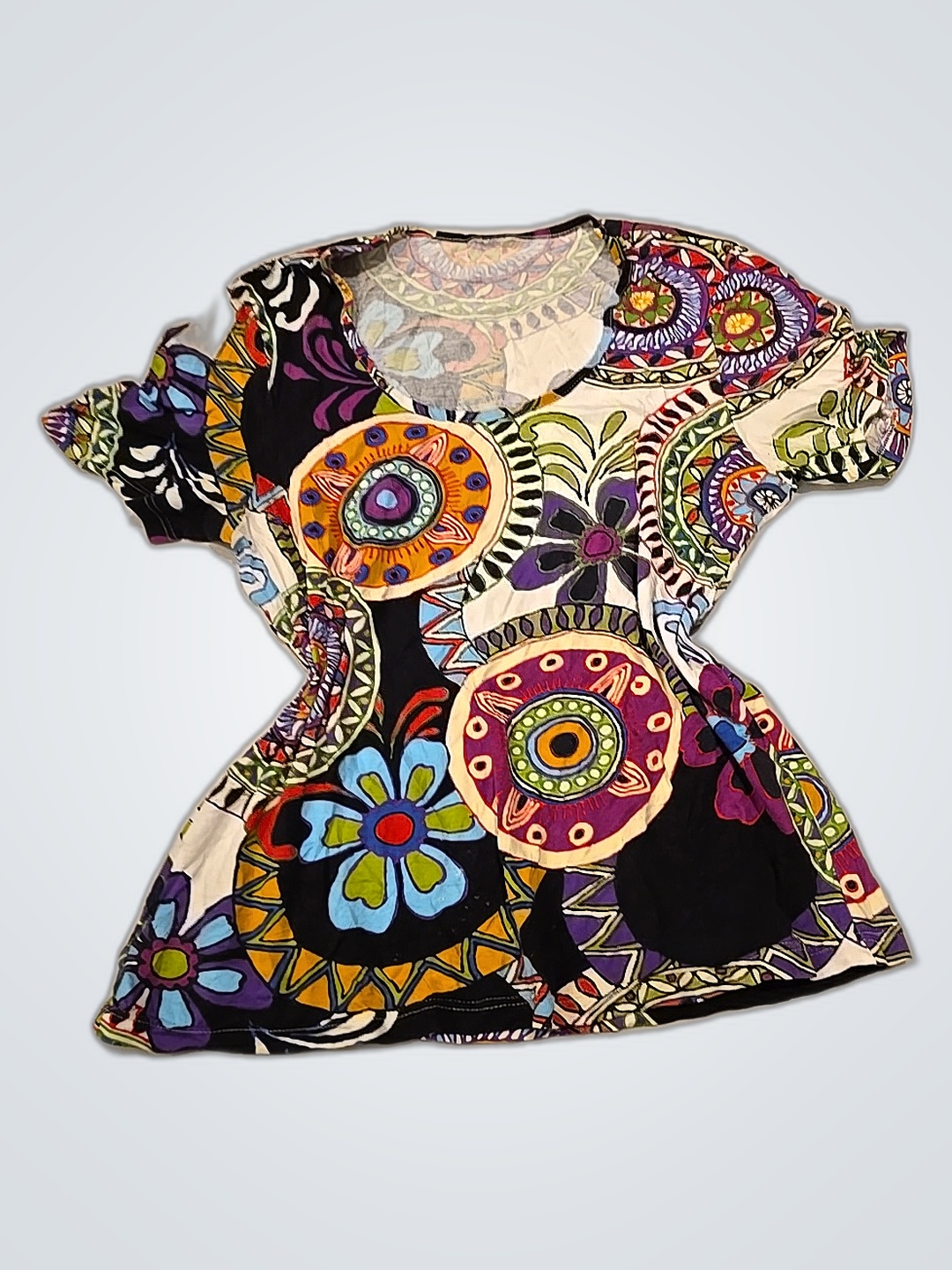 Multicolor Printed Blouse