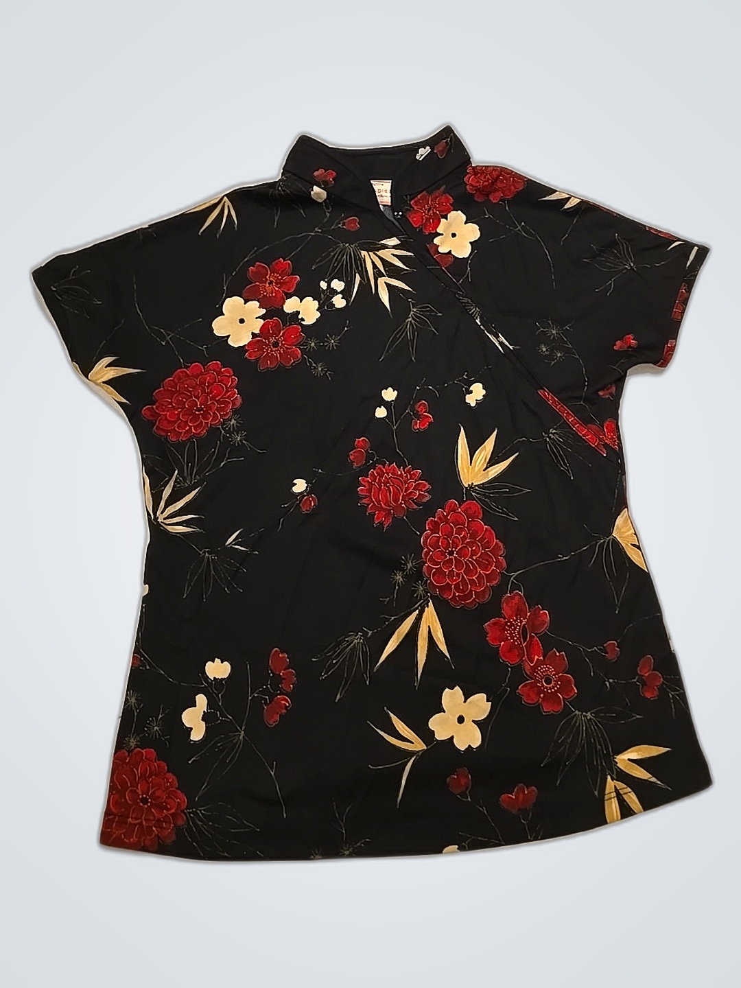 Blouse with Floral Pattern