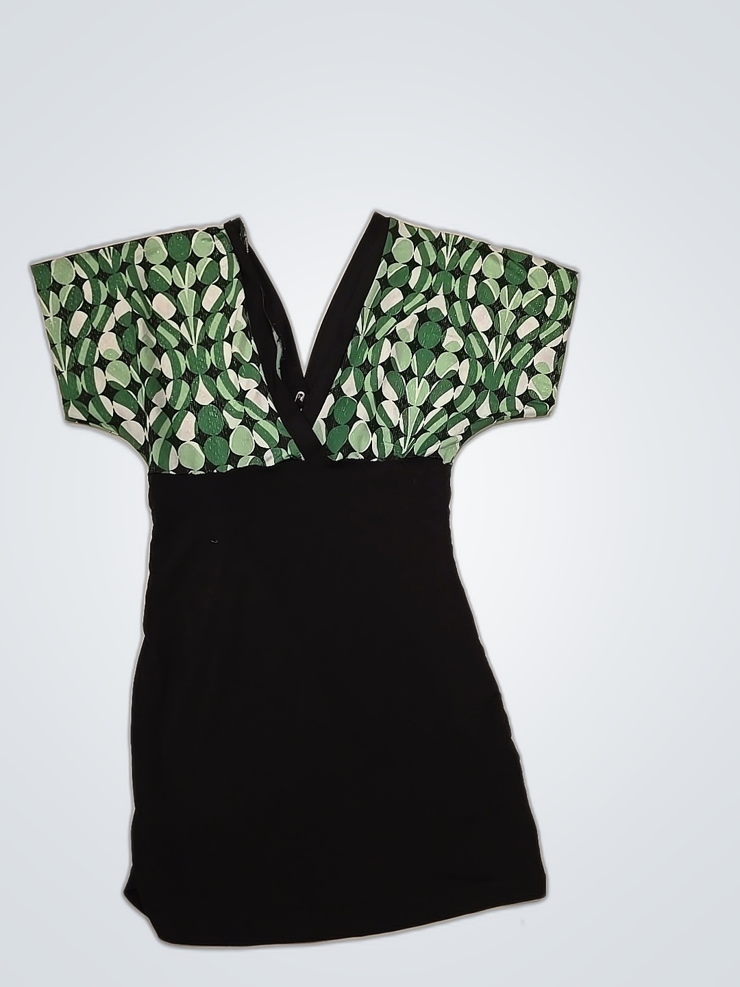 Unbranded Printed V-Neck Blouse