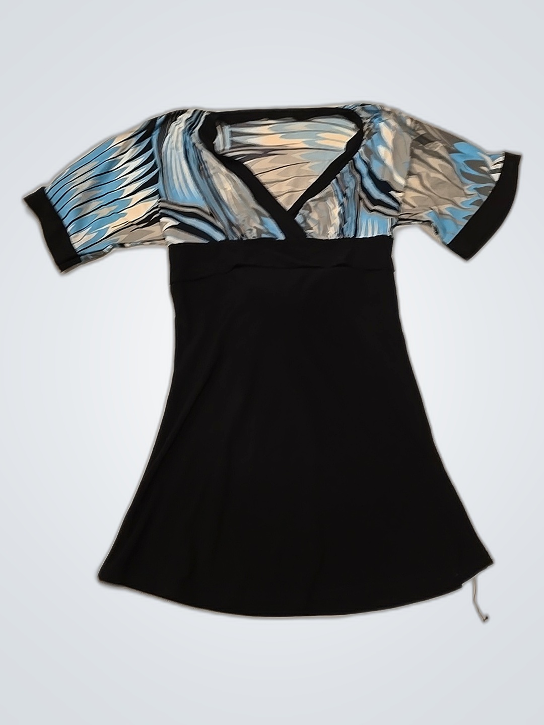 Tessa Wrap Mini Dress