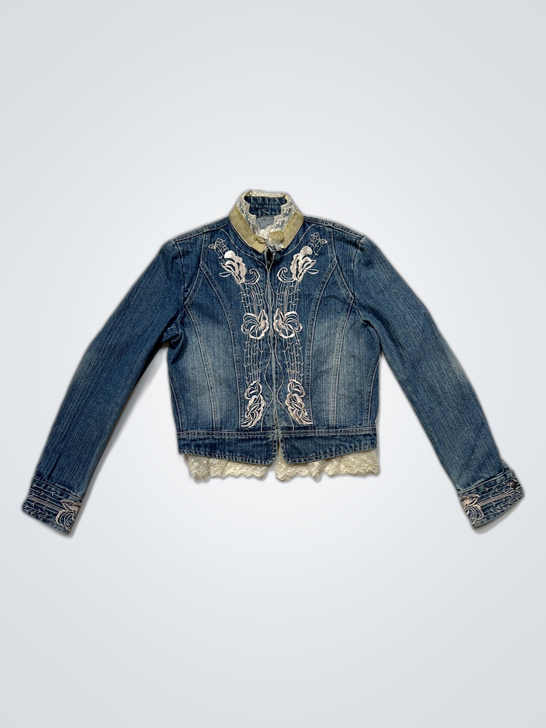 Fuxia Denim Jacket
