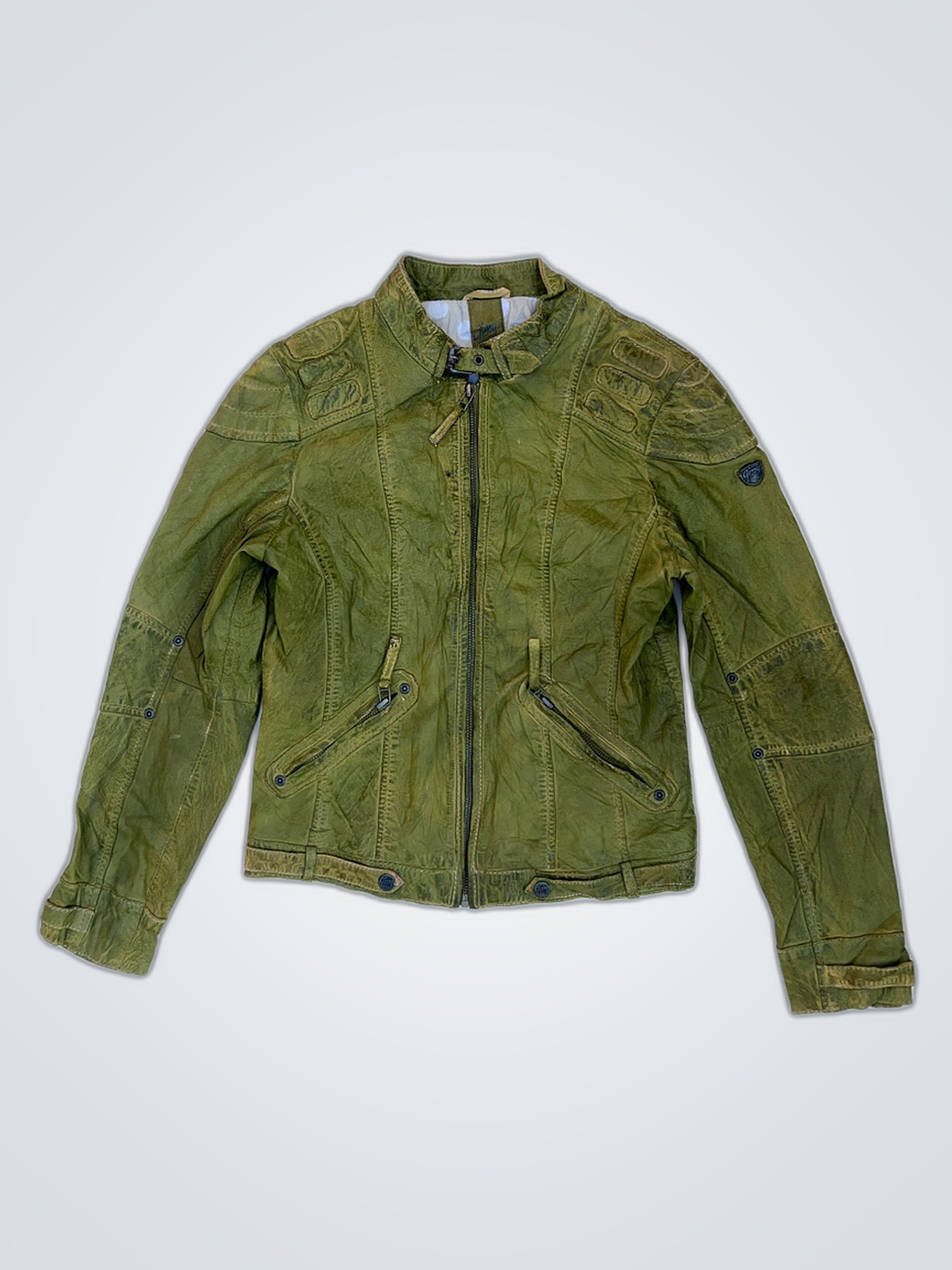 Gippy Green Leather Jacket