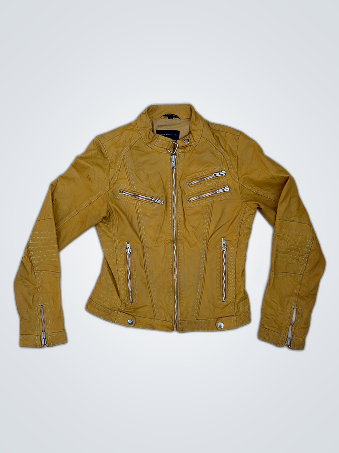 Rock'n Blue Leather Jacket