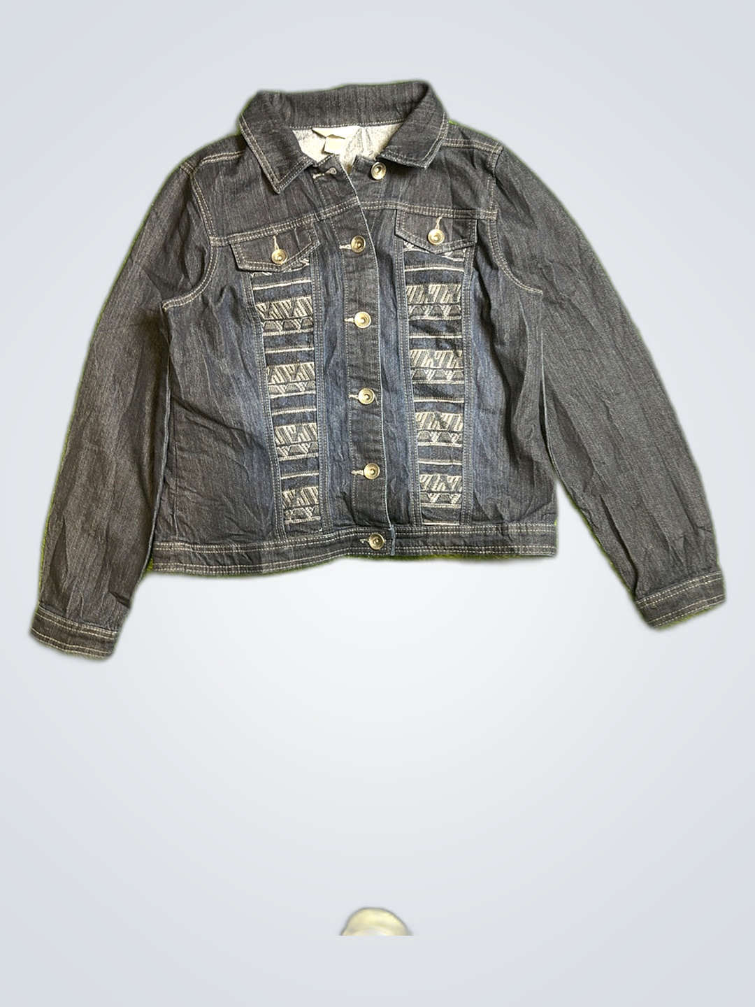 Dark Gray Denim Jacket