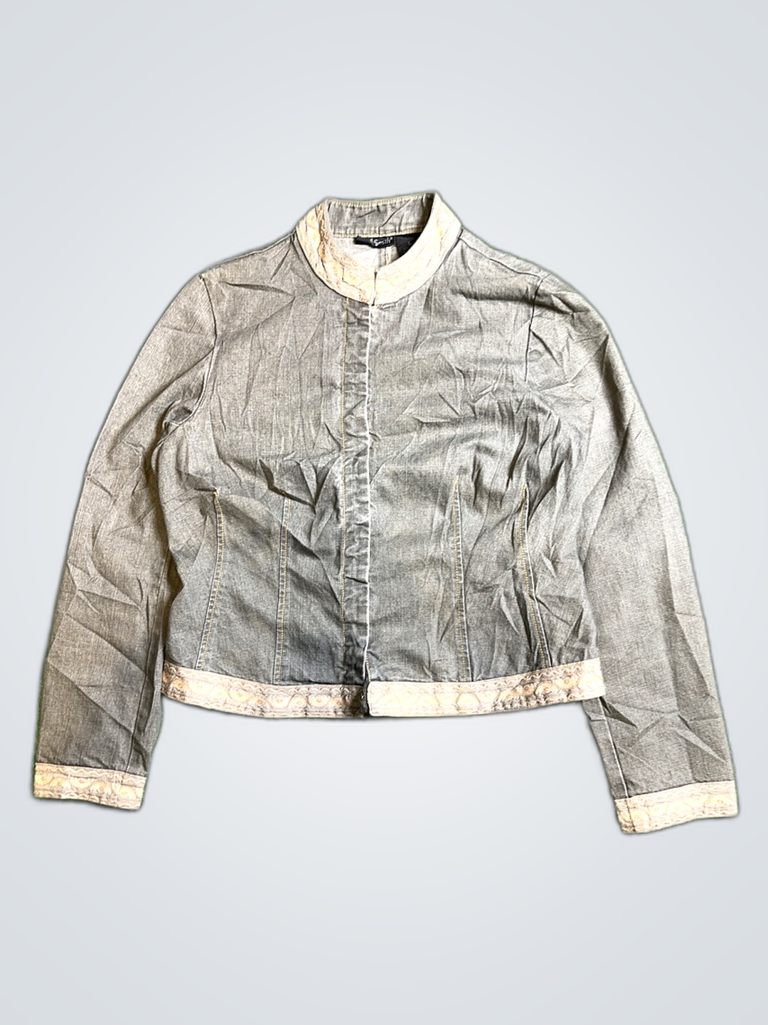 Willi Smith Gray Cotton Jacket