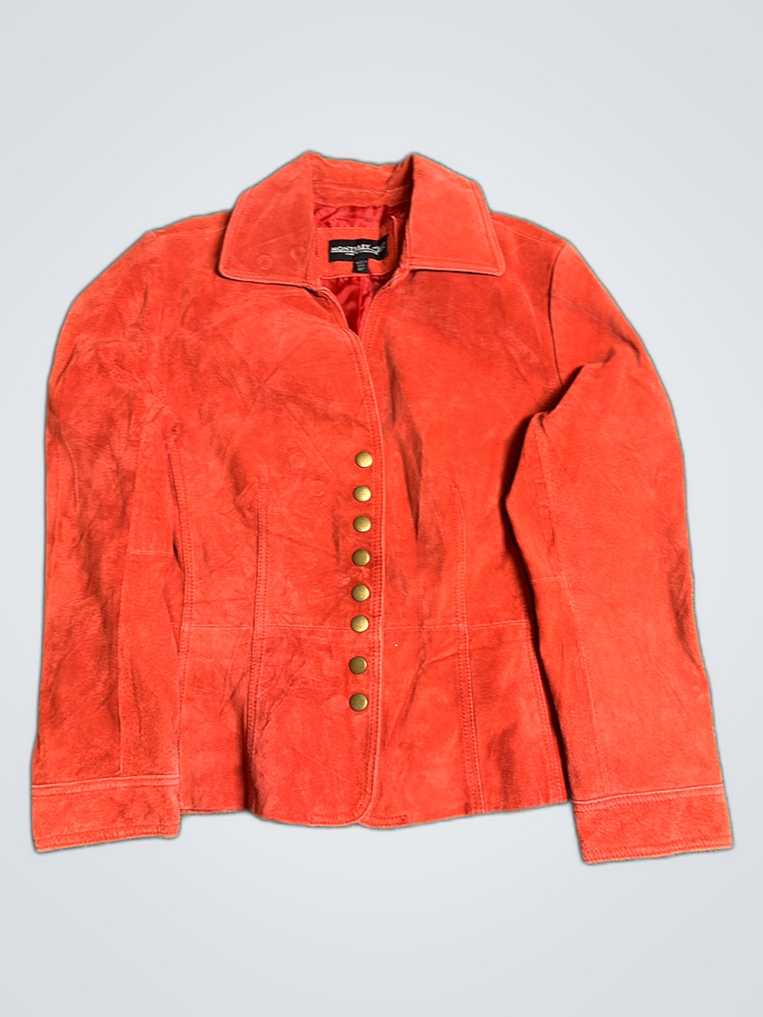 Monterey Bay Red Suede Jacket