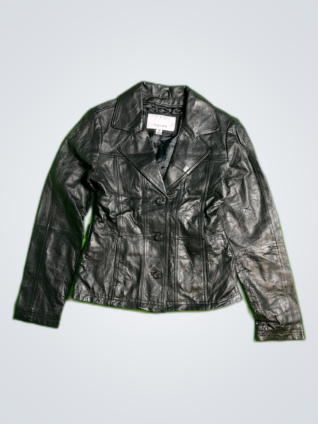 Wilsons Leather Maxima Black Leather Jacket