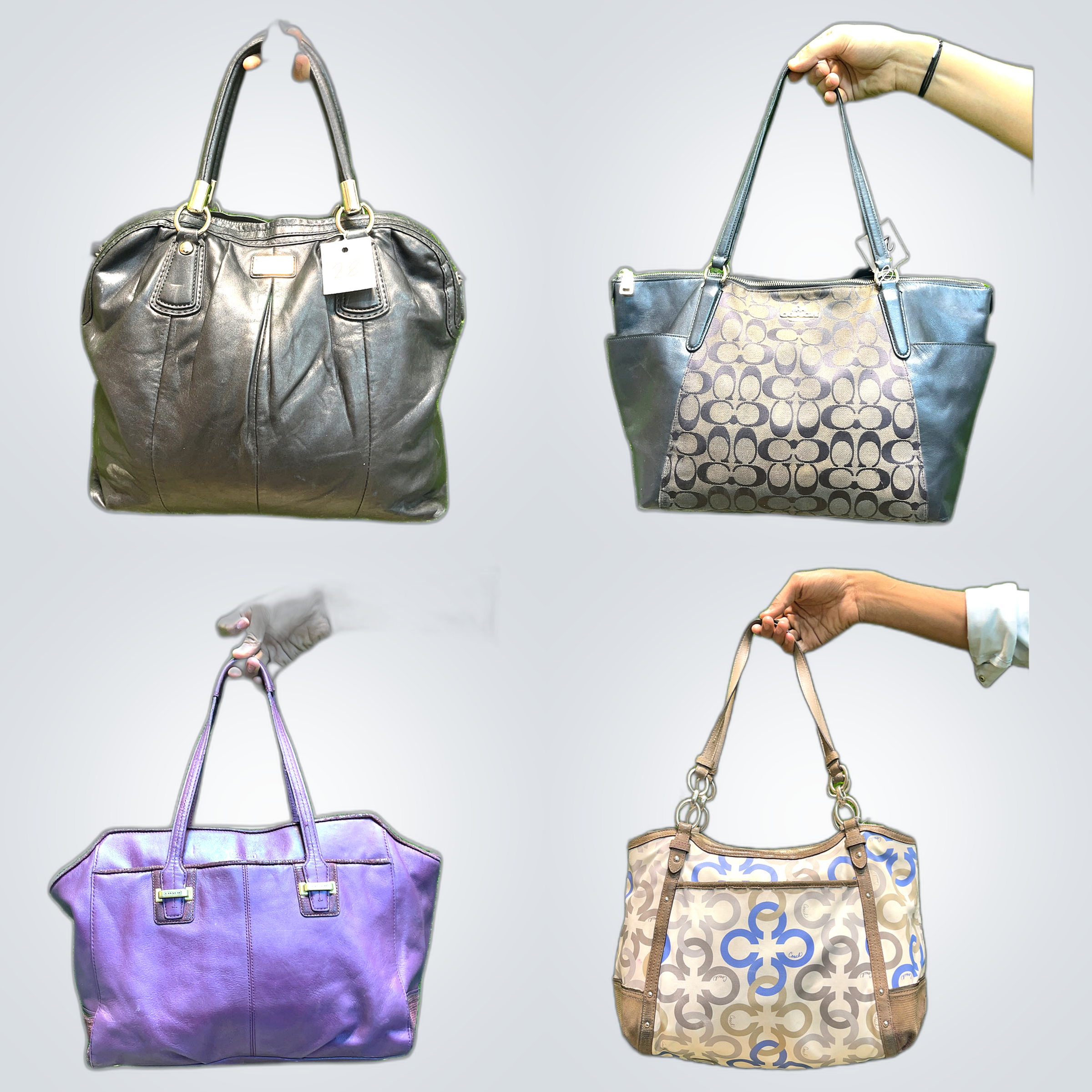 Coach Tote Handbag Bundle 10pcs Luxury Coach Bags ..