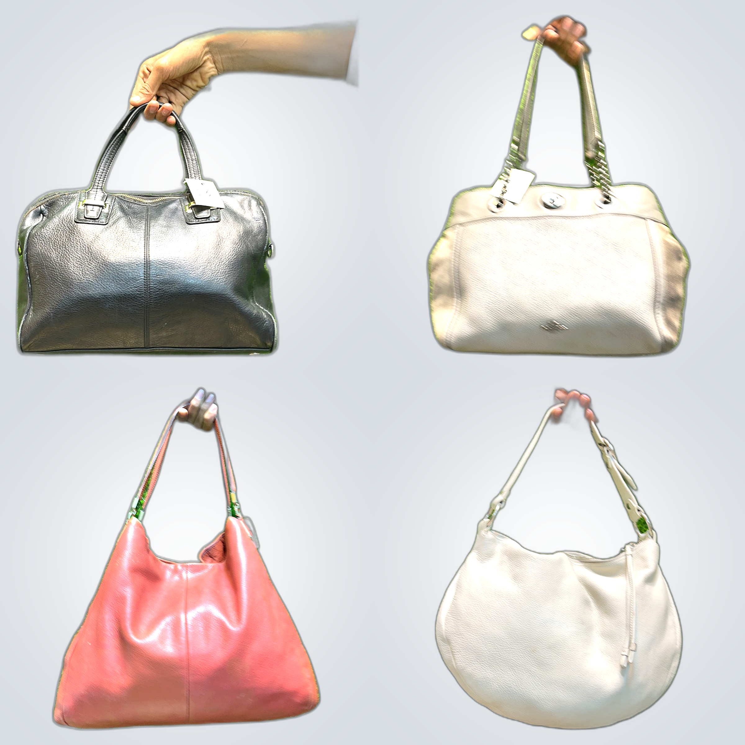 Coach Handbag Bundle 10pcs Small Leather Totes & S..