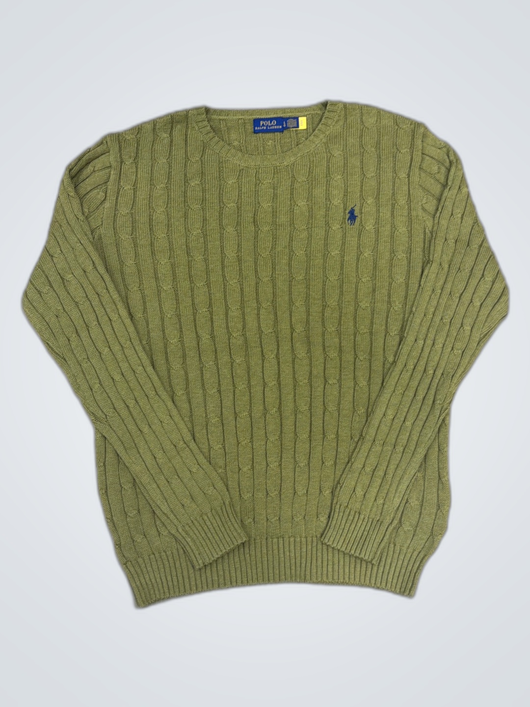 Pull vert Ralph Lauren Polo
