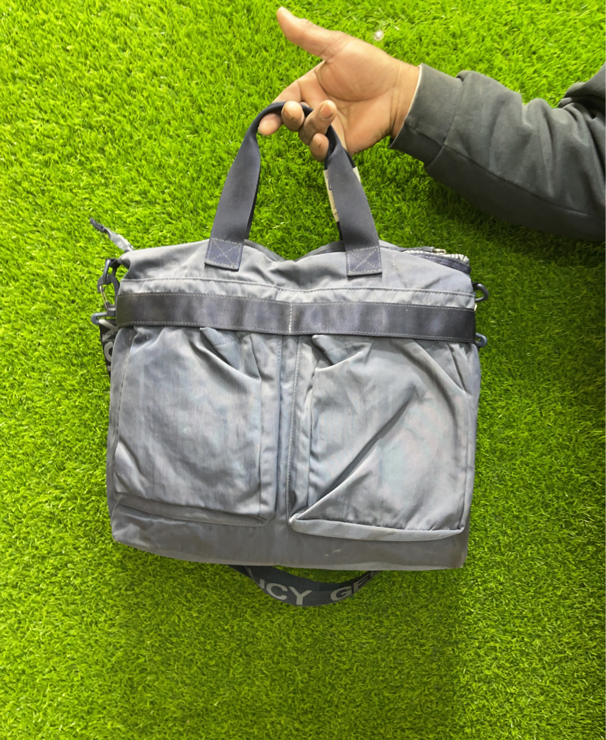 Gray Tote Bag