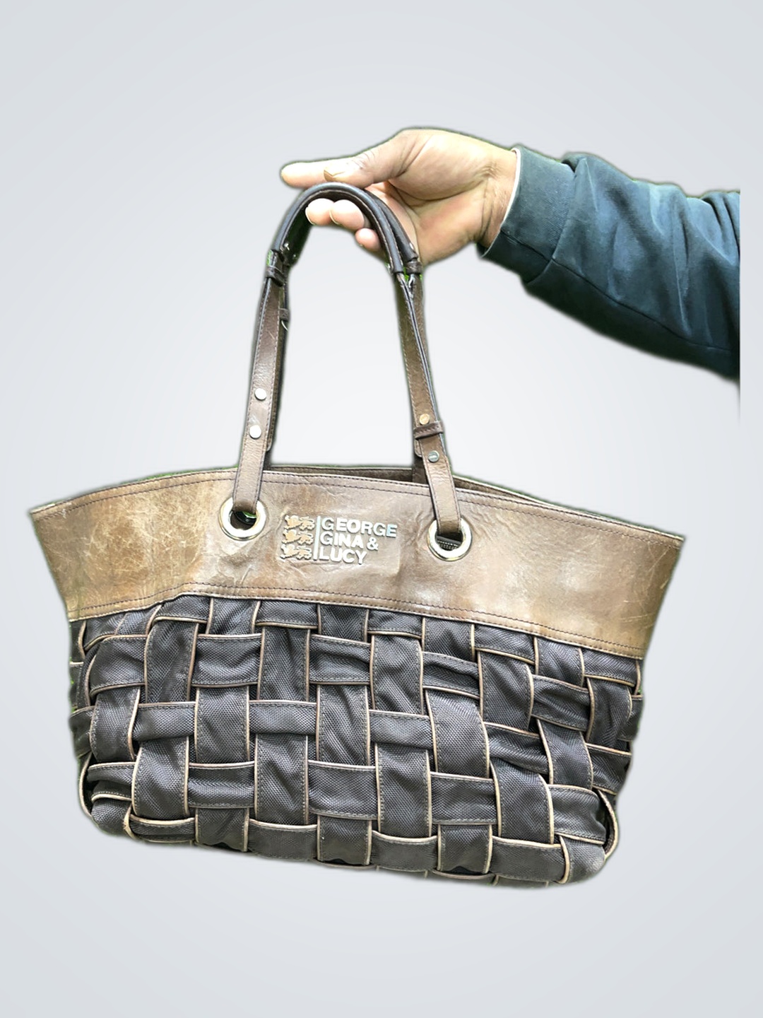 George Gina & Lucy Woven Tote Bag