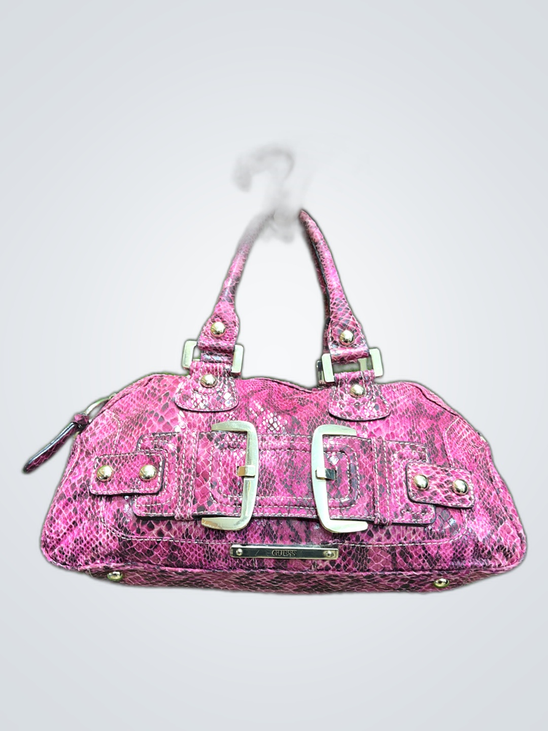 Pink Snakeskin Handbag