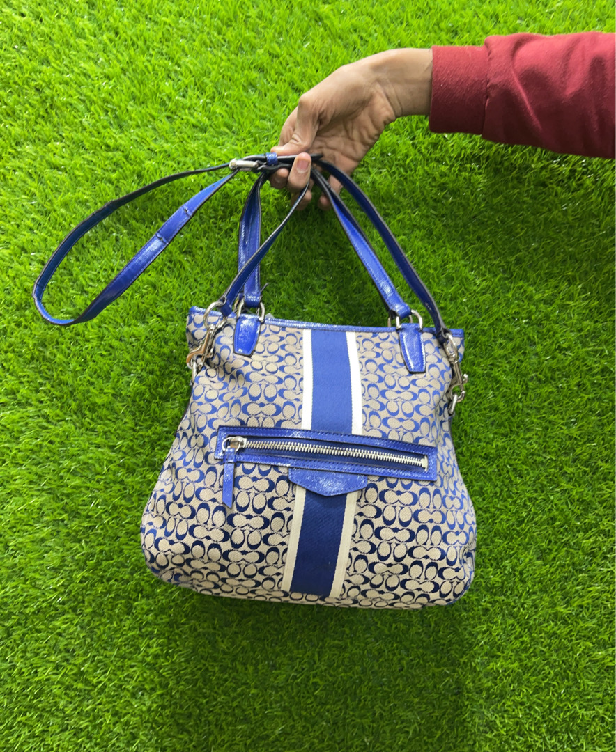 Sac à main Coach Blue