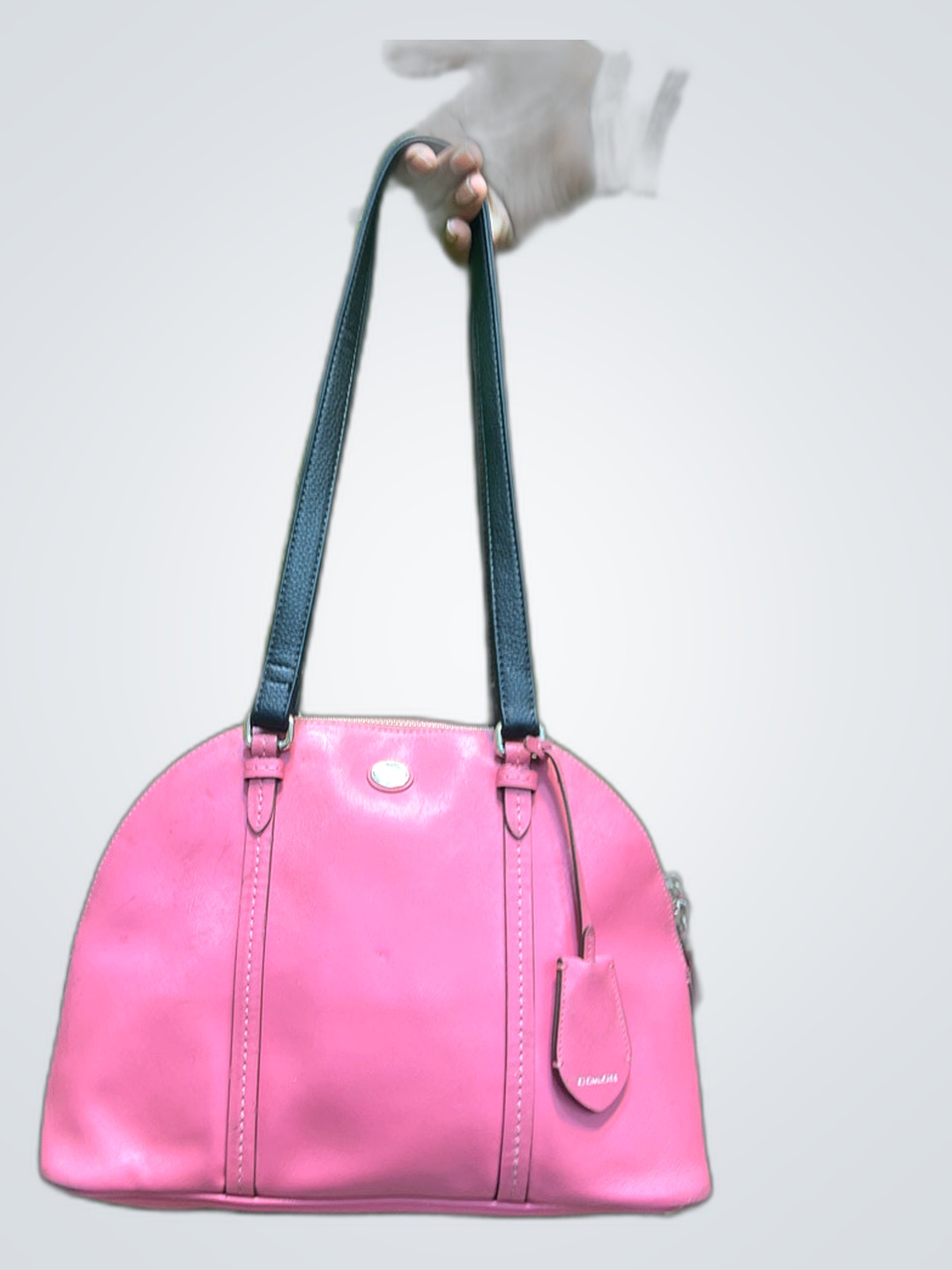 Coach Pink Leather Handbag