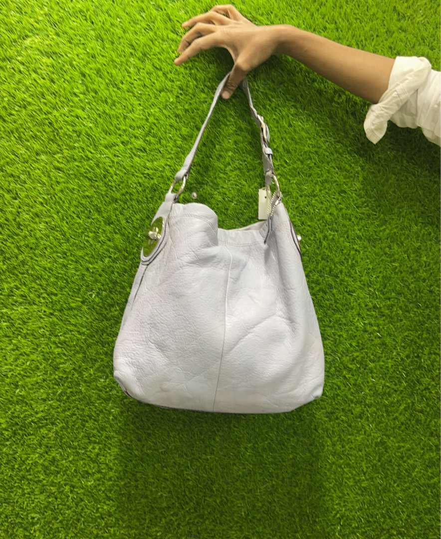 Leather Hobo Shoulder Bag