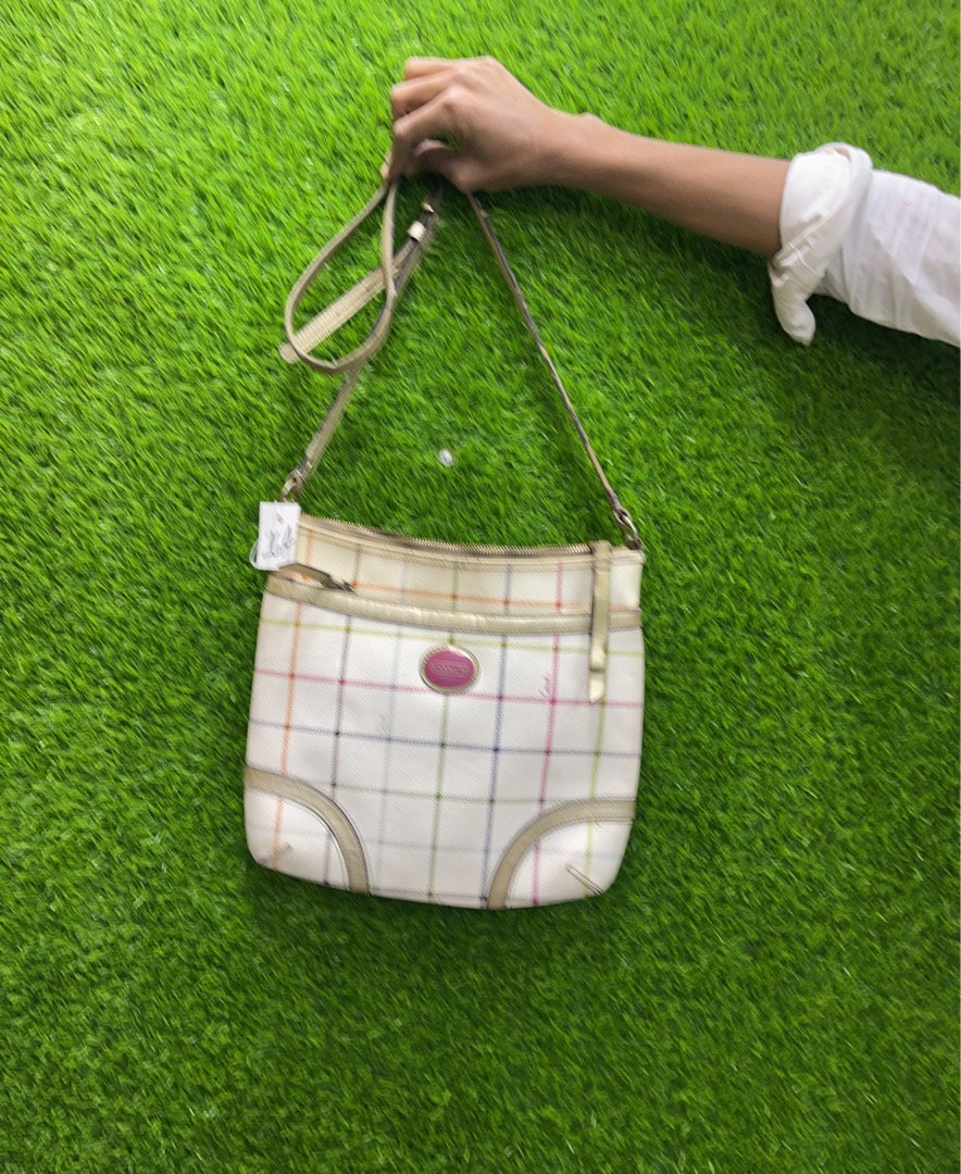 Coach Plaid Small Handbag