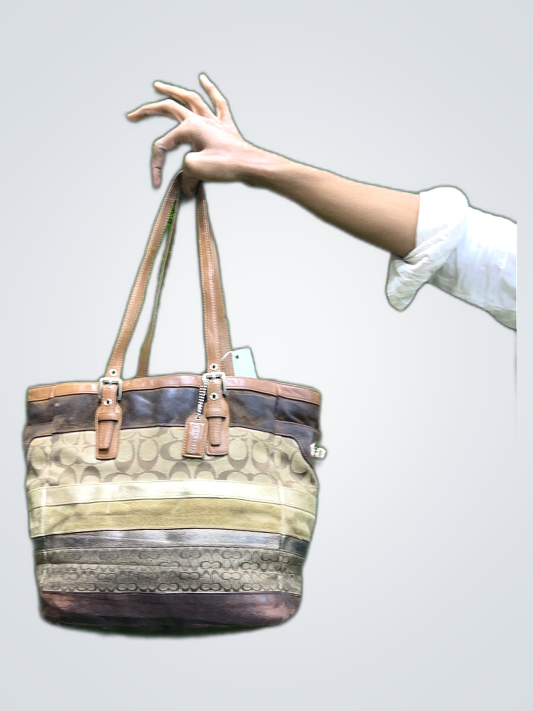 Coach Signature Tote Handbag