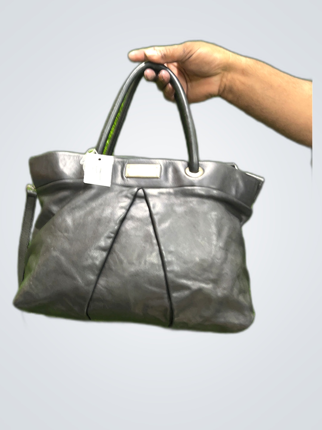 Marc by Marc Jacobs Black Leather Tote Handbag