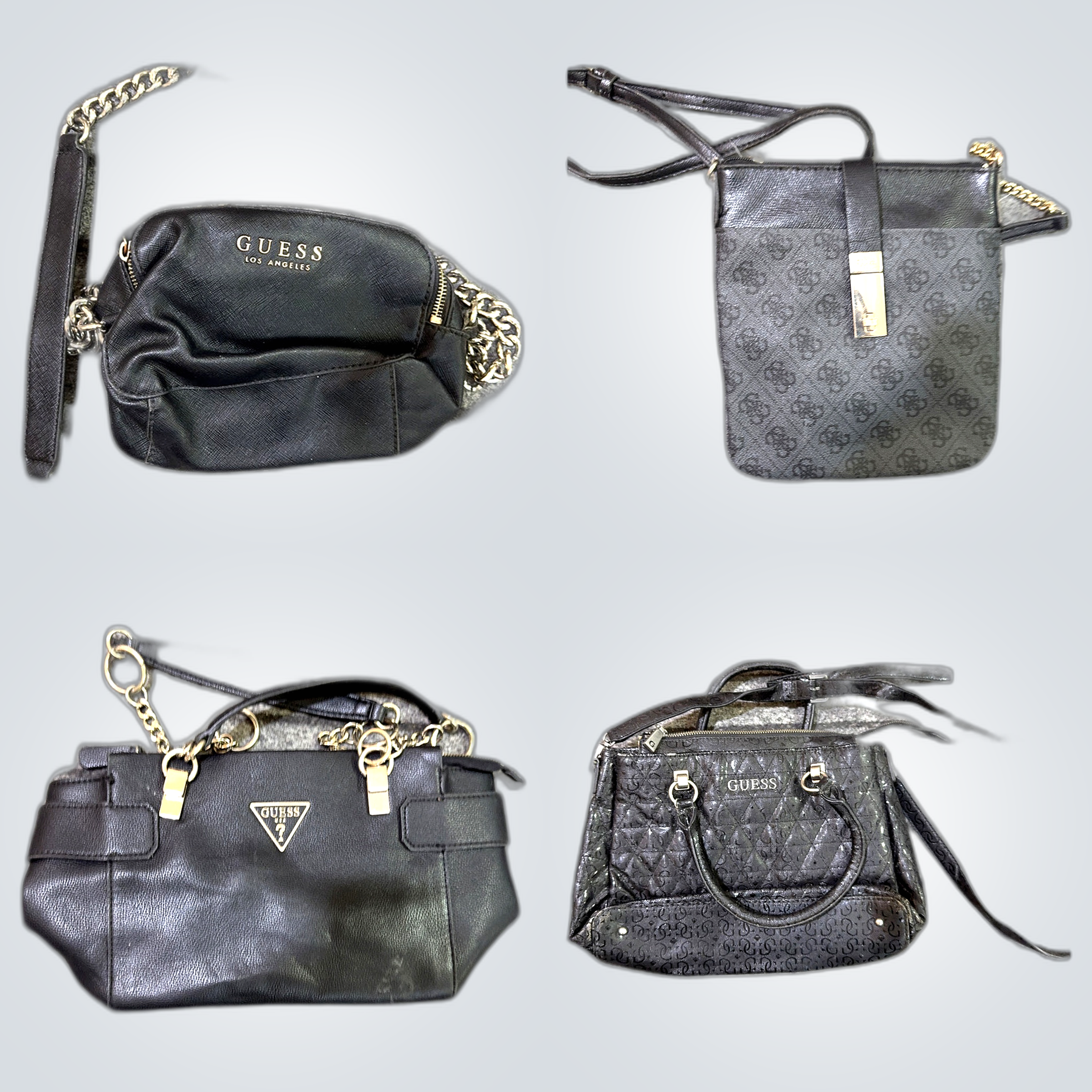 GUESS Bundle di piccole borse a mano 10 pezzi in t..