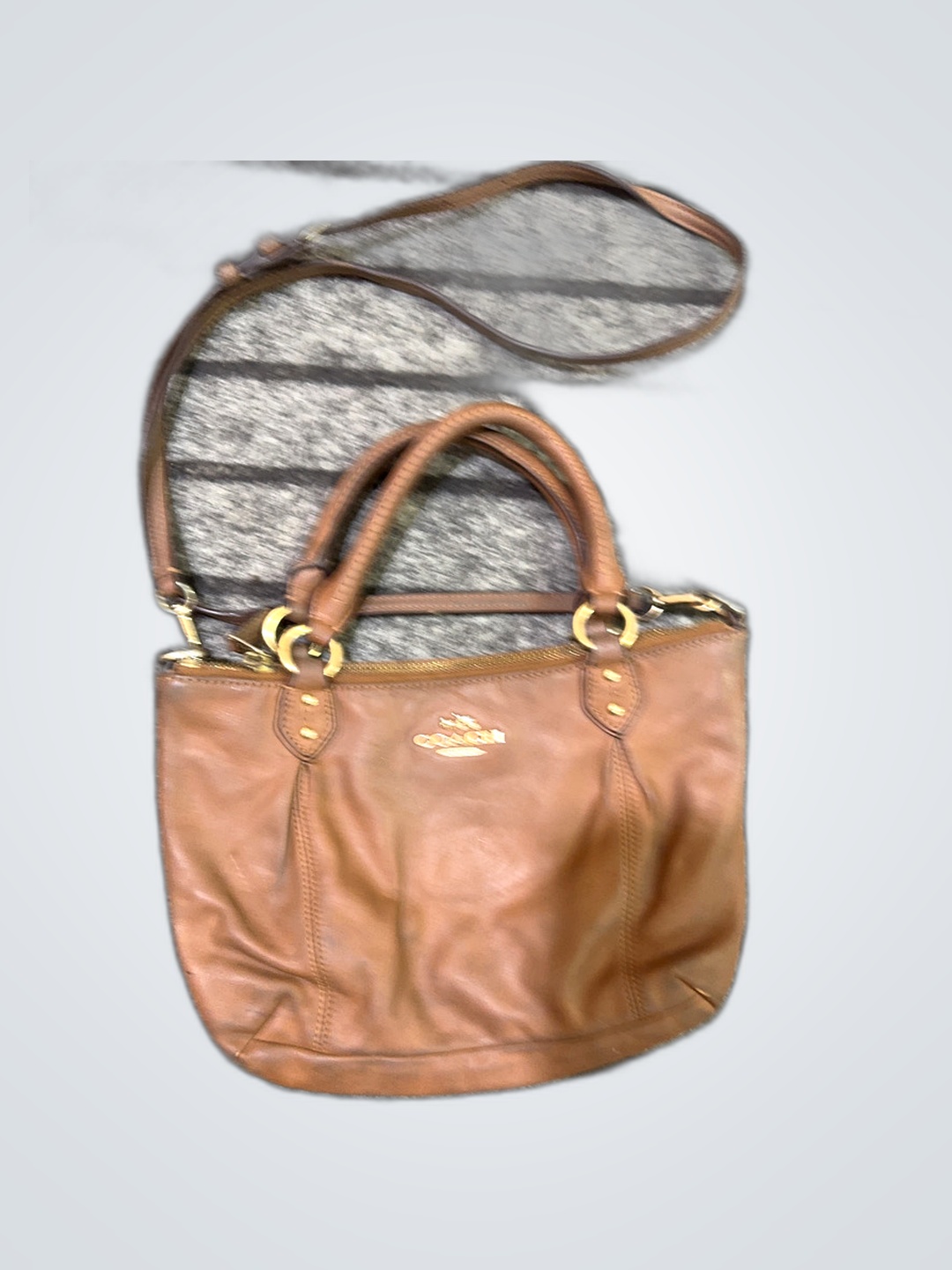 Brown Leather Handbag