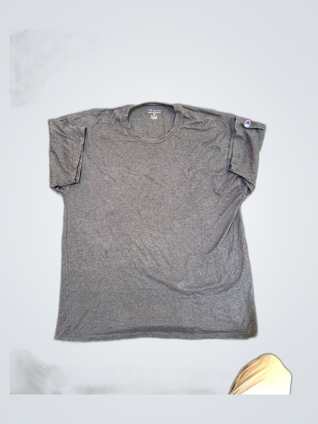 Champion Gray Crewneck T-Shirt