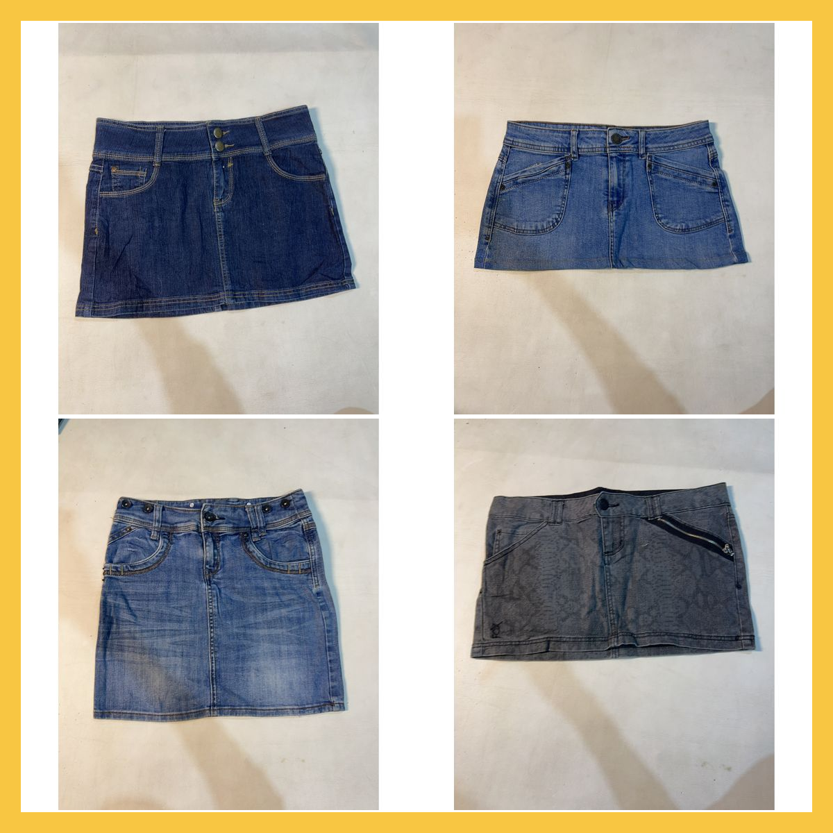 Bundle di Gonne Mini in Denim - 7 Pezzi Fox, Stefa..