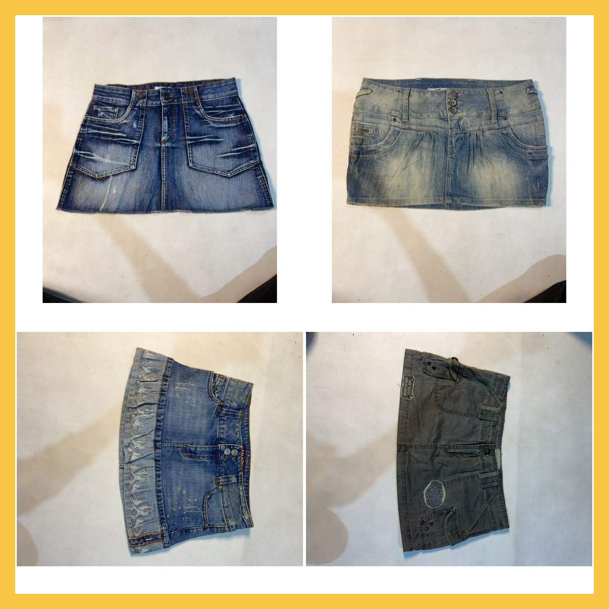 Denim Skirt Bundle - Pimkie, TRF, 7 For All Mankin..