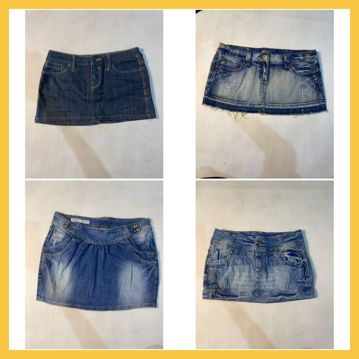 Esprit & More Set di Gonne in Denim 7 pezzi Mini G..