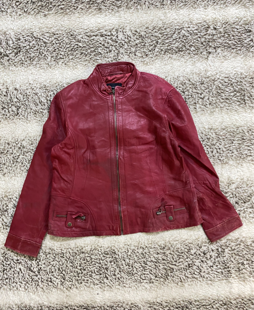 Jaqueta de Couro Brandtex