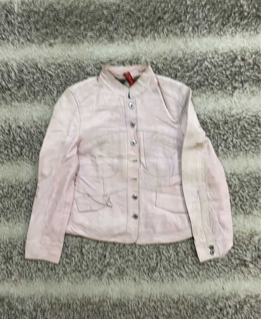 Pink Leather Jacket