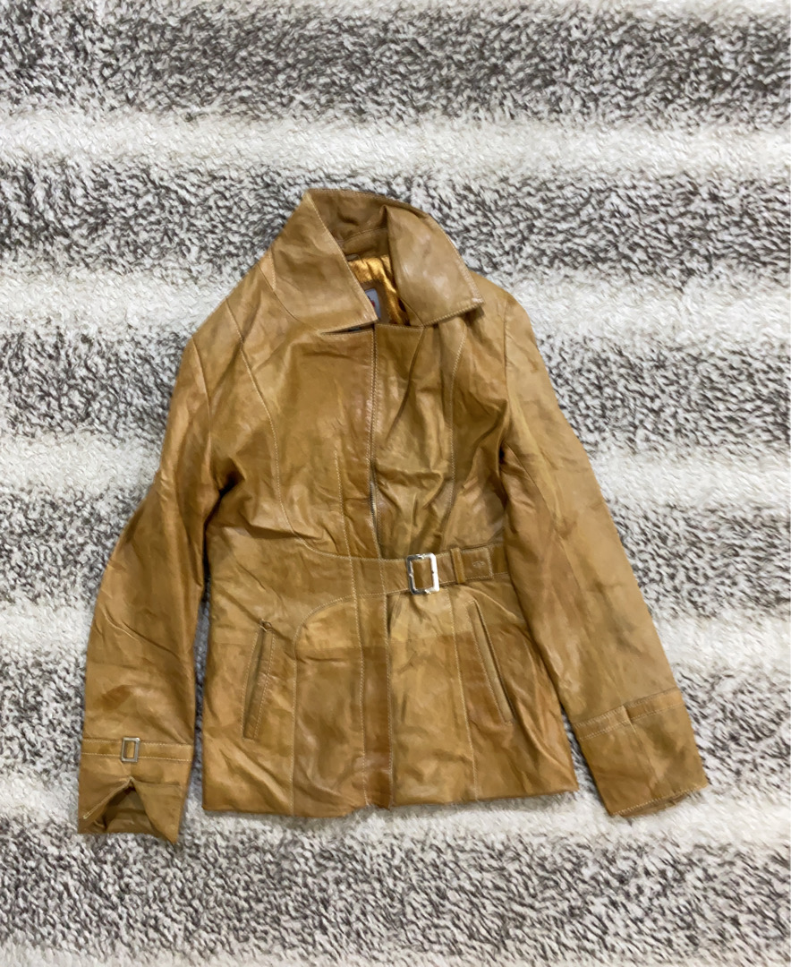 Prego Designer Leather Jacket