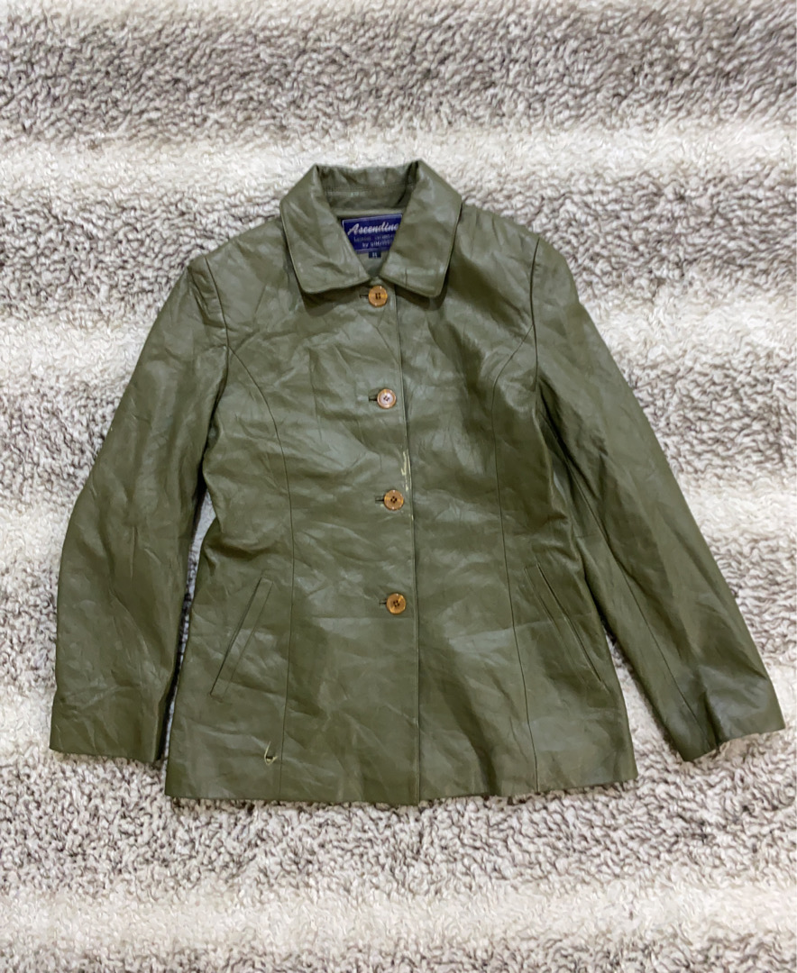 Green Leather Jacket