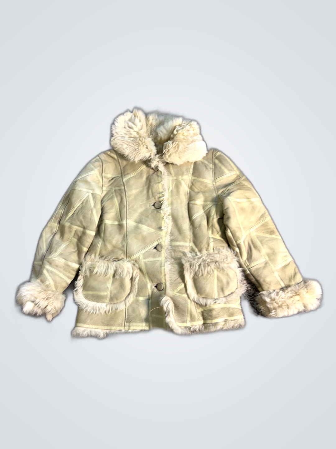 Fur Trimmed Winter Coat