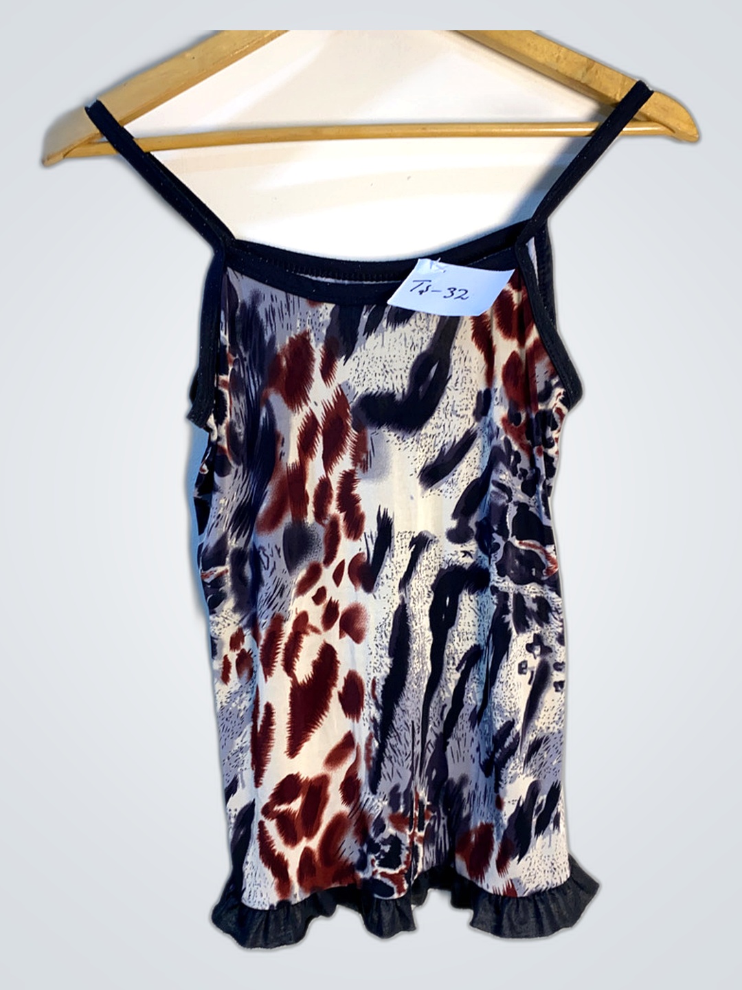 Débardeur à imprimé animal