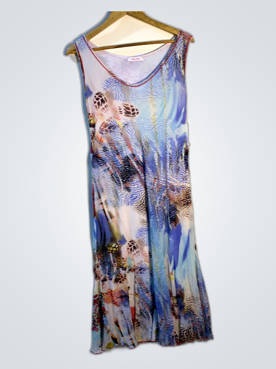 Evalinka Floral Sleeveless Dress