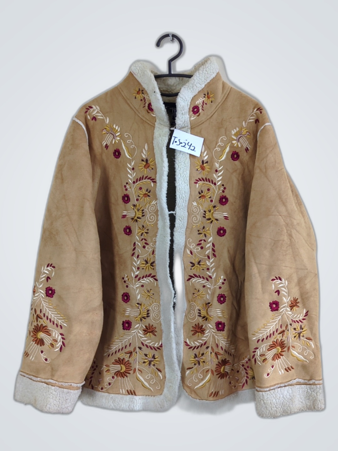 刺繍入りシャープジャケット